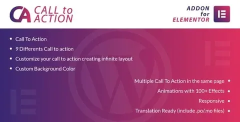 Call To Action for Elementor product artwork