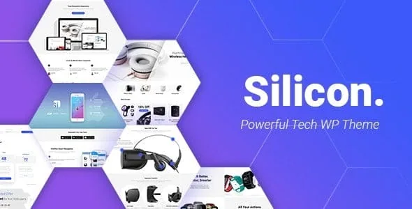 Silicon – Startup and Technology WordPress Theme product artwork