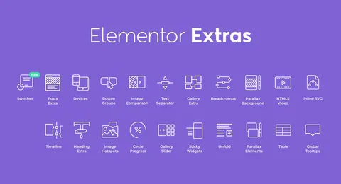 Elementor Extras product artwork