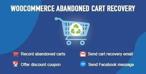 WooCommerce Abandoned Cart Recovery – Email – SMS product artwork