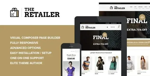 The Retailer – Premium WooCommerce Theme product artwork