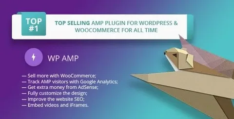 WP AMP for WordPress and WooCommerce product artwork