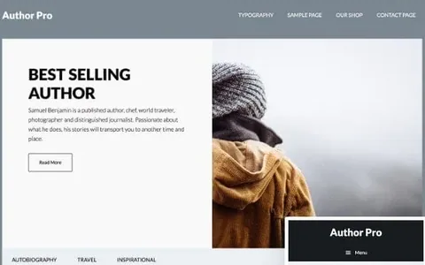 Author Pro Theme product artwork