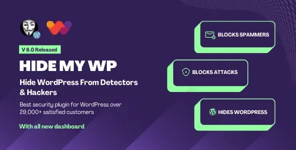 Hide My WP – Amazing Security Plugin for WordPress product artwork