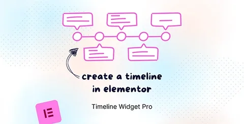 Timeline Widget Pro For Elementor product artwork