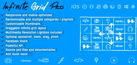 Infinite Grid Pro product artwork