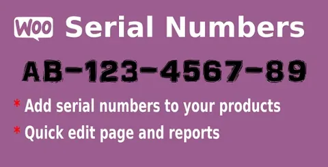 Easy Serial Numbers For WooCommerce – WordPress Plugin product artwork