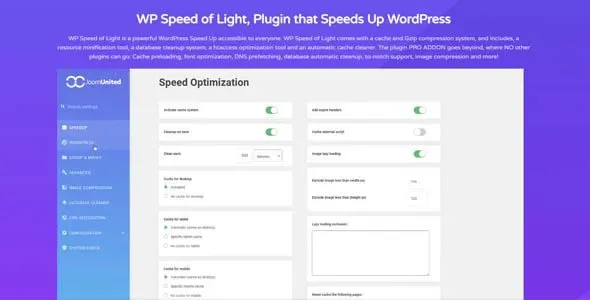 WP Speed of Light Pro product artwork