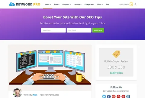 HappyThemes Keyword Pro product artwork