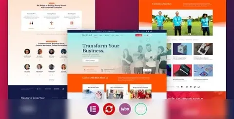 MarLab – Digital Solutions WordPress Theme product artwork
