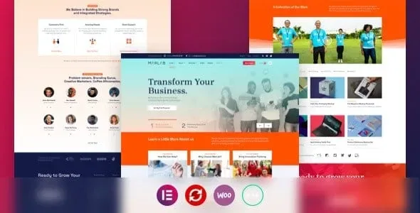 MarLab – Digital Solutions WordPress Theme product artwork