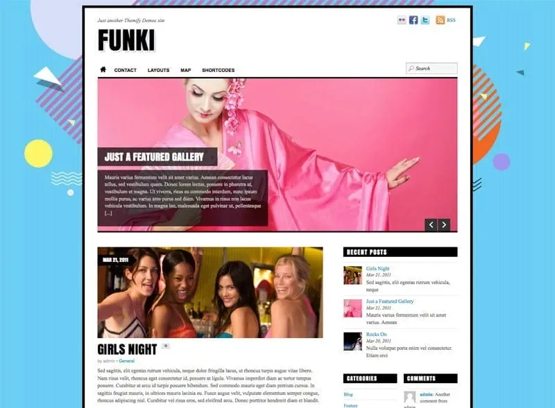 Themify Funki WordPress Theme product artwork