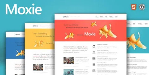 Moxie – Responsive Theme for WordPress product artwork