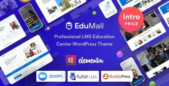 EduMall – Professional LMS Education Center Theme product artwork