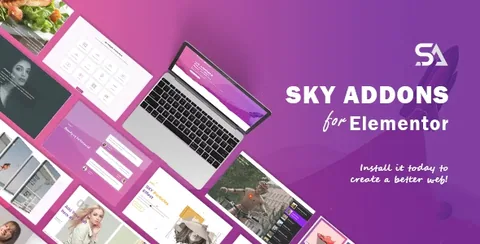 Sky Addons for Elementor product artwork