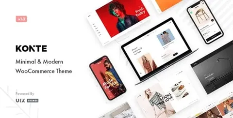 Konte – Minimal & Modern WooCommerce WordPress Theme product artwork
