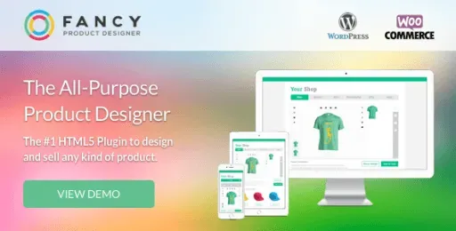 Fancy Product Designer – Woocommerce WordPress product artwork