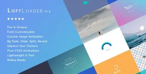 LoftLoader Pro – Preloader Plugin for WordPress product artwork