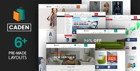 Caden – Mega Store Responsive WordPress Theme product artwork