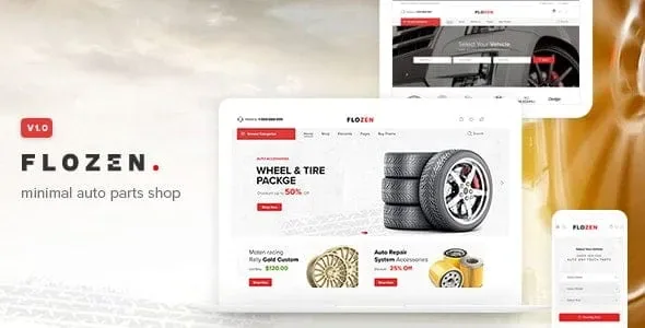Flozen – WooCommerce AJAX WordPress Theme product artwork